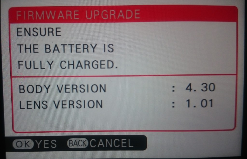 Firmware opdatering