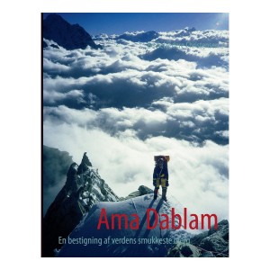 Forsiden til den nye udgave af Ama Dablam bogen