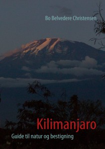 Forsiden af min bog Kilimanjaro - guide til natur og bestigning