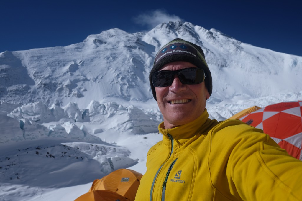 Bo foran Everest i Advanced Basecamp